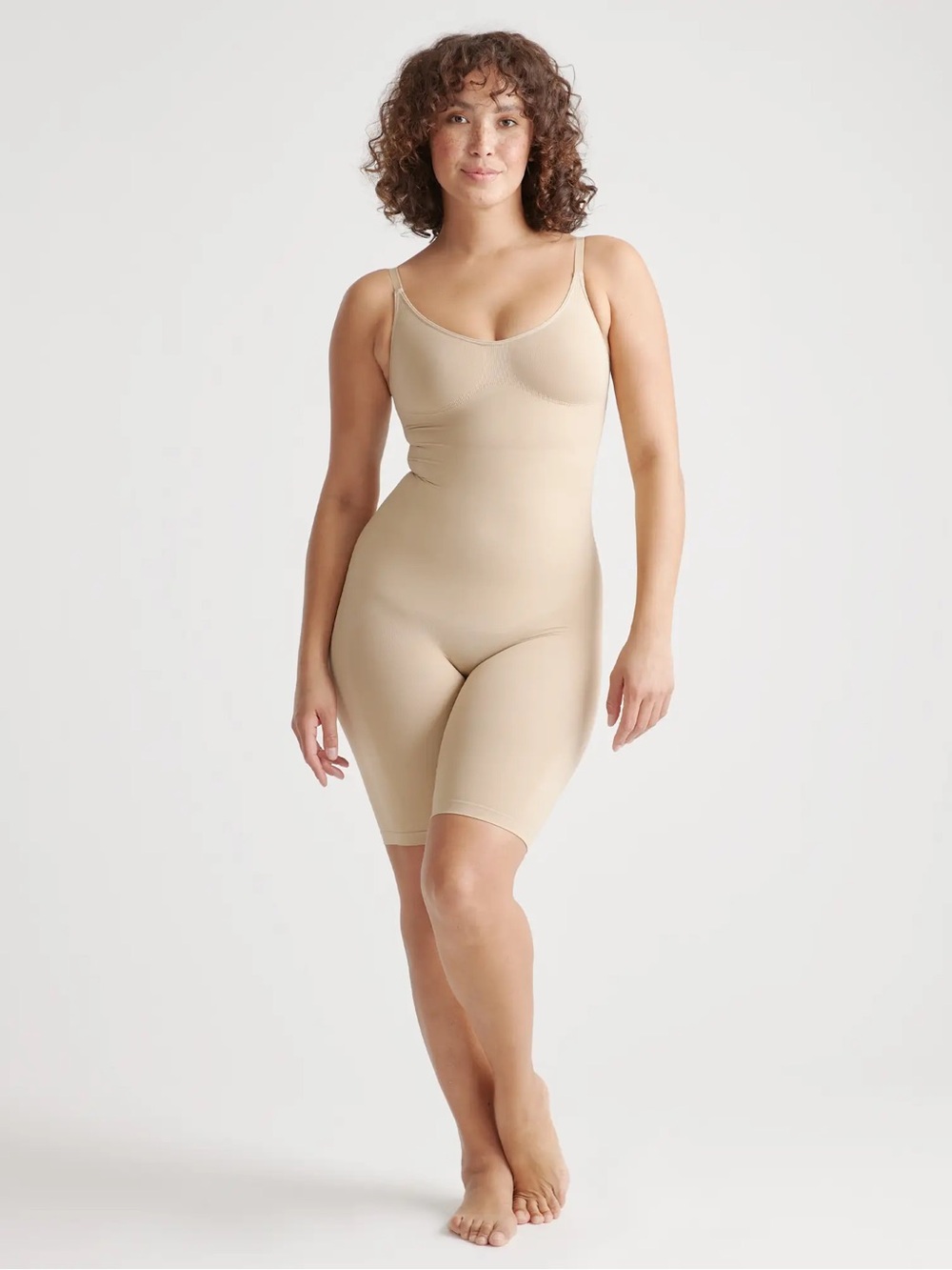 Quince Sculpting Mid-Thigh Bodysuit